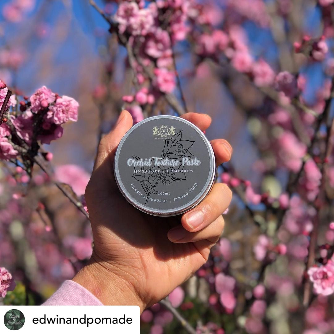 Edwin and Pomade] Orchid Texture Paste Review – Gerson & Co.
