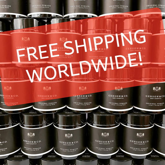 FREE SHIPPING WORLDWIDE!