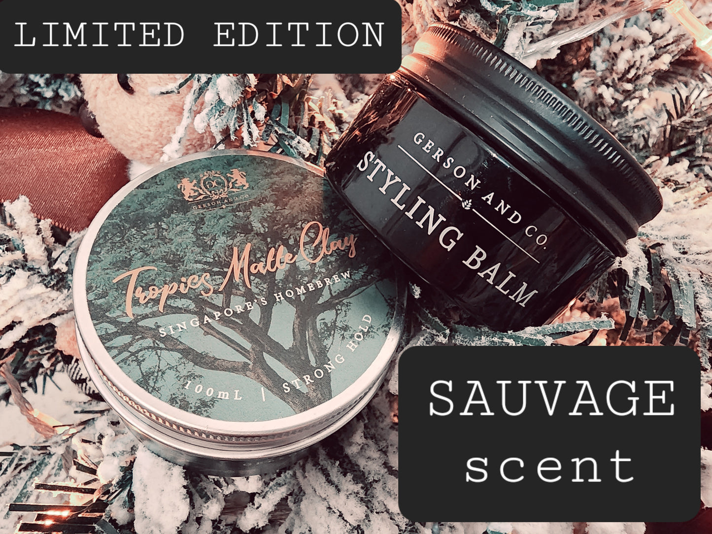 2024 LIMITED EDITION SAUVAGE SCENTED RANGE