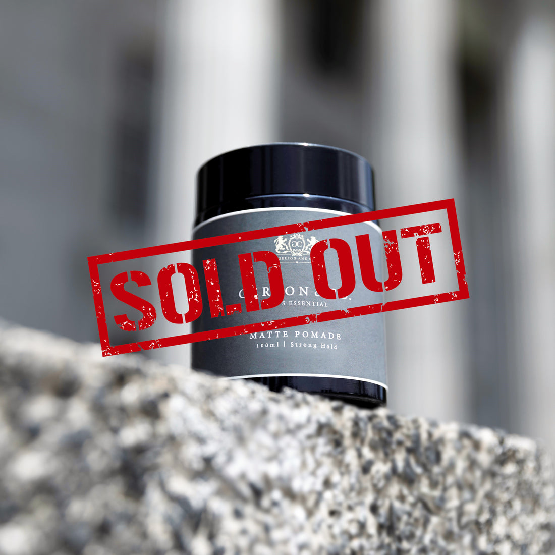Matte Pomade is now sold out!