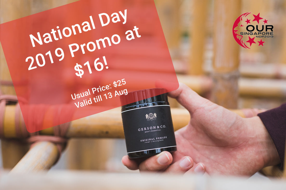 Happy National Day Singapore! (2019) - Promotion Extended to 31 Aug.