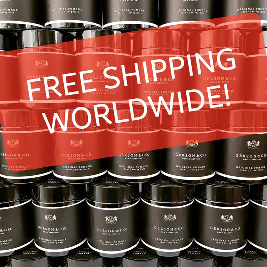 FREE SHIPPING WORLDWIDE!