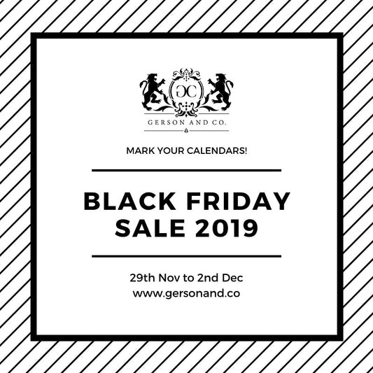 BLACK FRIDAY SALE!